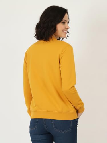 Image of LEOTUDE Women's Loopknit Loose Fit Drop Shoulder Bomber Jacket with Zipper Closure and Side Pockets