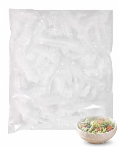 BTACGWP Lot de 100 Films Alimentaires Transparents - Ultra-Étanches & Réutilisables | Compatible Congélateur & Micro-Ondes, Charlotte Anti-Fuites Zéro-Gaspillage