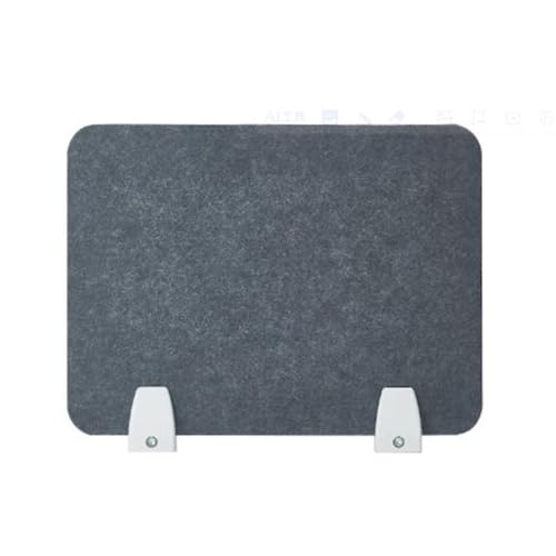 Cloison de bureau étanche et insonorisée grise 40x40cm lot de 6