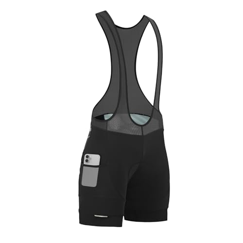 Image of Santic Cycling Bib Shorts Bib Pants Bike Shorts Men Cycle Pants Cycling Pants Men's Summer Bicycle 3D Sponge Padded