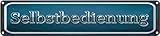 vianmo Blechschild 10x46 cm Selbstbedienung Deko Geschenk Metall Schild