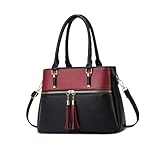 sac a main cuir couleur bordeaux Sac à main de créateur - Cet élégant sac pour femme présente un design coloré avec deux fermetures éclair décorées de pompons à l'extérieur. Élégant et raffiné, son design à la fois classique et tendance le rend parfait pour les occasions décontractées comme formelles.