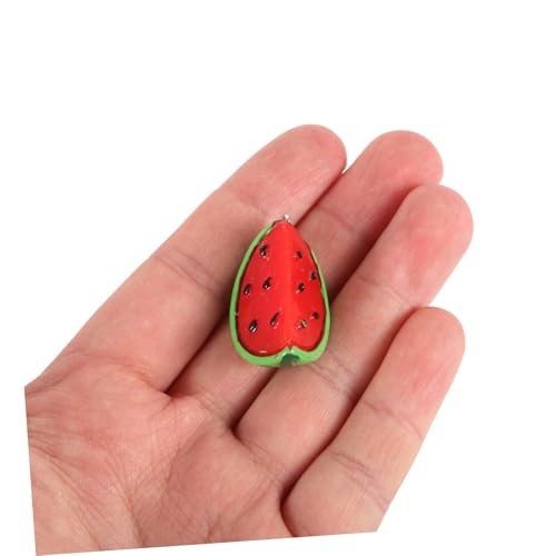 Pendentifs pastèque légers pour boucles d'oreilles sans douleur - 6
