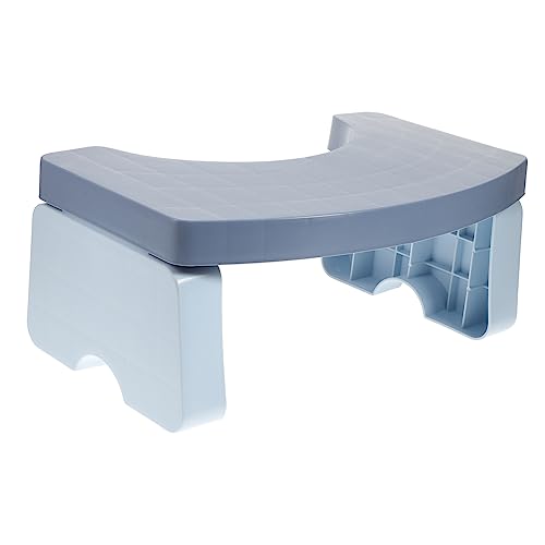 Taburete de plástico para inodoro y reposapiés de baño Gatuida para niños y adultos