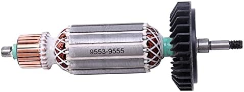 Miniatura 3 de Pieza de repuesto para amoladora angular M.C Rotor de armadura para Makita 9553NB 9553HB N 9555 Rotor con rodamiento 607 Accesorios de rotor para