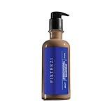 PISTERZI ITALIAN GROOMING ART DAILY CLEANSER AND SCULPTING SHAVING GEL (Glass Flacon with Pump, 7.4, Fl Oz)