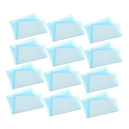 WOONEKY 100 Piezas Alfombrillas Desechables para Adiestramiento y Cachorros Super Absorbentes para Interior Protección contra Fugas y Limpieza