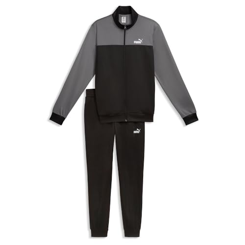 PUMA Herren Colourblock Trainingsanzug L, Black – Ansicht 4