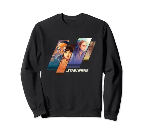Sweatshirt Star Wars femmes Maz Rose Rey Adi aux finitions premium