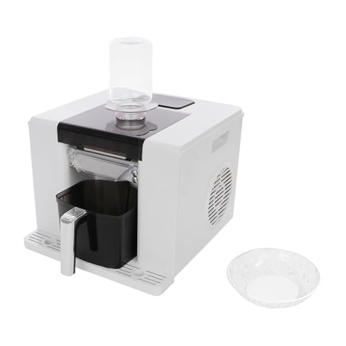 Máquina automática de hielo en escamas 280W 110V blanca miniatura 5
