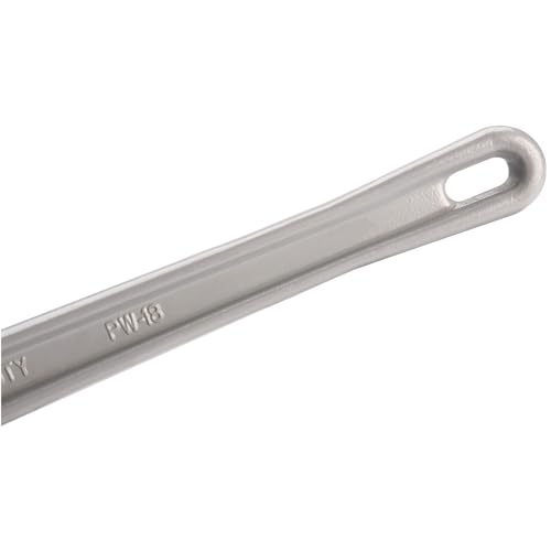 Image of Performance Tool W2118 18 in. Aluminum Pipe Wrench | Precision milled and drop forged steel jaws. Strong and lightweight aluminum handle. Essential plumbing tool