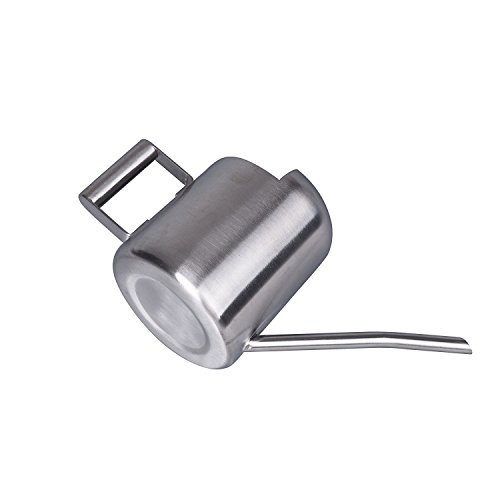 IMEEA 17oz/500ml Mini Bonsai Watering Can for Indoor Houseplant Stainless Steel Small Tiny Watering Pot with Long Spout