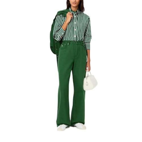 Lacoste Womens Wide Fit Denim Jeans2