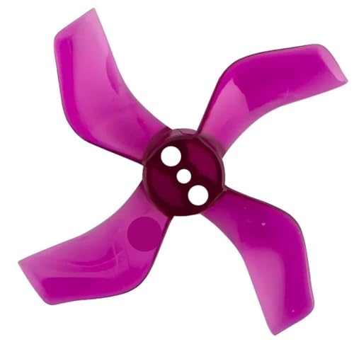 Hélice 4 pales 40mm violette pour filmer vos sessions freestyle en FPV