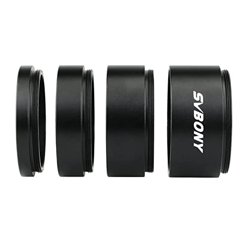 Tubos de extensión T2 para alcanzar el plano focal en astrofotografía M42