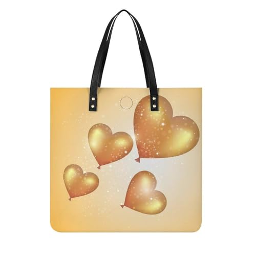 Sac de voyage 39x39cm ballons dorés - Ne manquez plus jamais de place avec ce grand tote bag