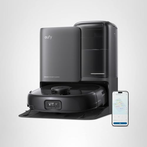 eufy E25 Robot Vacuum and Mop Combo, 20,000 Pa, HydroJet Roller Mop photo 10