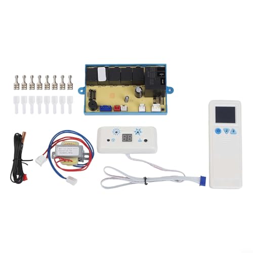 1 juego de placa de control de CA y accesorios, ofreciendo un control de temperatura fiable para varios sistemas de aire acondicionado