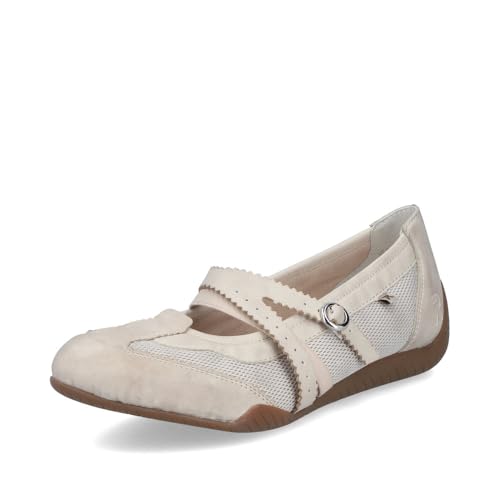 Ballerines de ville femme Rieker 41250 chaussures plates de bureau
