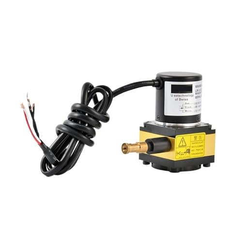 Ouyniei Wire Displacement Sensor Mnh-800Mm Bridge Bearing Displacement Pull Cord Displacement Meter Pull Wire Sensor(MNH80-RS485-800mm)