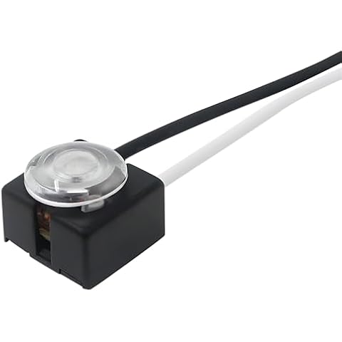 CeilingFanSwitch Zing Ear SNR-100A Dusk to Dawn Light Switch, 120V AC Automatic Photocell Sensor On/Off, Photoelectric Day Night Control Auto Eye with 2 Wires for Incandescent and Halogen Lamp Light Cover