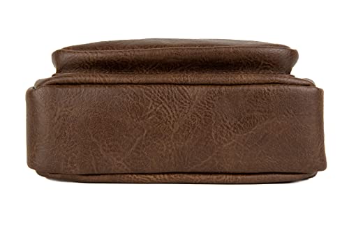 COVERI Borsa Borsello Ecopelle Tracolla Uomo