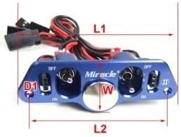 Miracle Product! Twin Power Switch with Fuel Dot-Blue Color