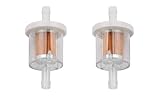 2 Pack Replace 691035 493629 Fuel Filter for Briggs and Stratton Lawn Mower Accessories