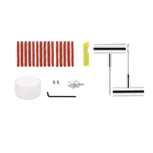 Pneu crevé en camping-car ? Kit de réparation de pneus robuste 24 pièces