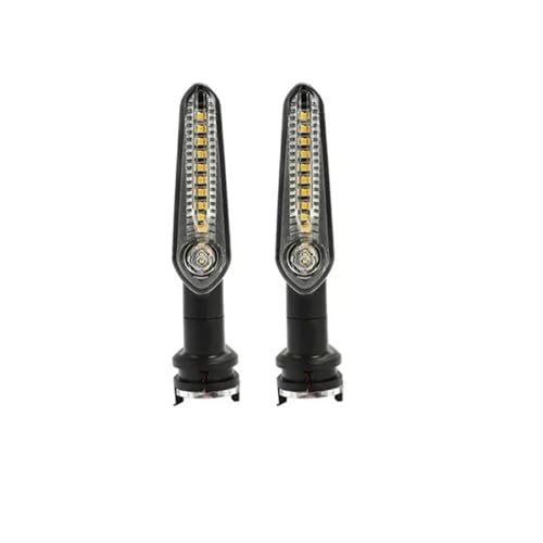 Clignotants indicateurs moto haute visibilité avec feux de position LED