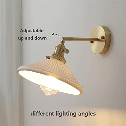Lampe murale de lecture LICTER en métal et céramique avec éclairage ciblé - 3