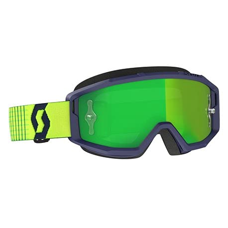 SCOTTPrimal Goggle Blue/Yellow/Green Lens Chrome Works