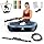 Vibration Plate Exercise Machine, Vibration Plate for Lymphatic Drainage Vibrating Plate with Loop Bands, Whole Body Vibratio
