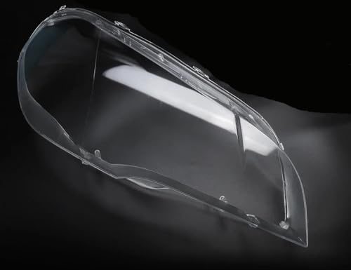 Couvercle d'objectif de phare pour X5 E70 2007-2013 en polycarbonate transparent - 6