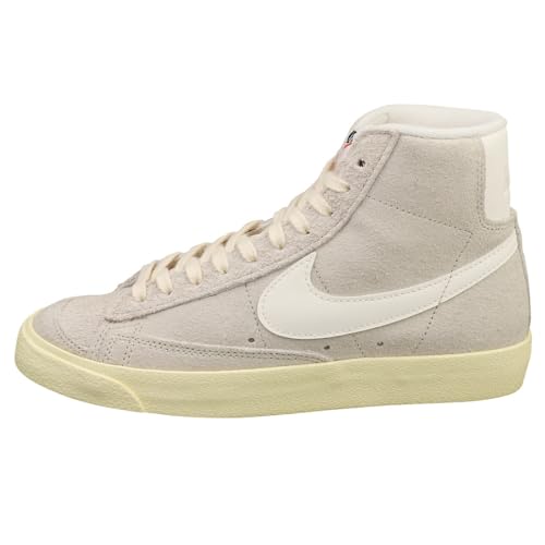 Nike Women's Blazer Mid '77 Vintage Sneaker, Light Bone Sail Alabaster Black, 9.5