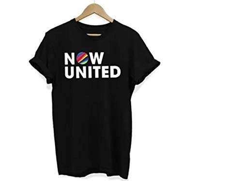 Camisa T-shirt Feminina Banda Music Now United Integrantes (P, Cinza)
