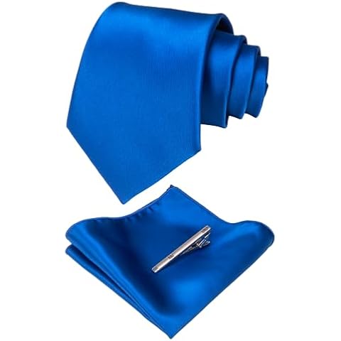 Cravate JEMYGINS Bleu en Soie Cover