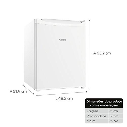 Frigobar Consul 76 litros com Gaveta Multiuso - CRC08CB 110V