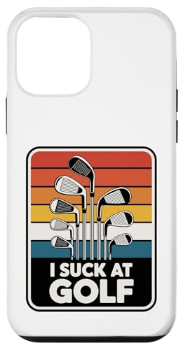 I Suck At Golf Joke ʔSt s Ȓj St X}zP[X iPhone 12 mini p