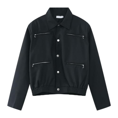 Veste pour hommes ample et zippée marron en taille XL confortable