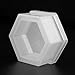 WT-DDJJK Suministros de jardinería, Maceta Hexagonal, moldes de Silicona para Bricolaje, Jardinera...