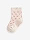 NEXT Babysocken im 5er-Pack Pink Heart Stripe 14