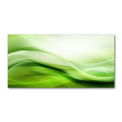 Fond de hotte cuisine 100x50 vert splashback verre pour sublimer vos repas