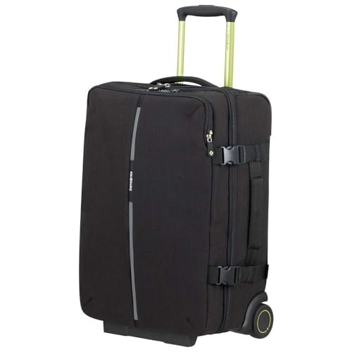 Samsonite Securripak - Sac de Voyage S avec Roues, 57 cm, 39 L, Noir (Acier Noir)