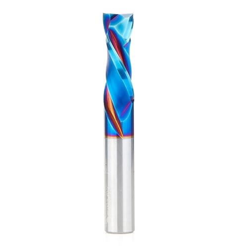 Image of Amana Tool Spektra Extreme Tool Life Coated Solid Carbide CNC Compression Spiral Router Bit, 46193-K, 1 /2 D x 1-3 /8 CH x 1 /2 Shank x 3-1 /2 Inch Long