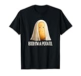 Kawaii Halloween Patata Fantasma Camiseta