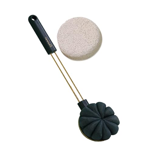 Cepillo de ducha para el cuerpo, cepillo trasero para hombres ducha, Arandela corporal de bañera de cerdas suaves, Herramientas de baño Scrubber de limpieza ergonómica para adultos mujeres