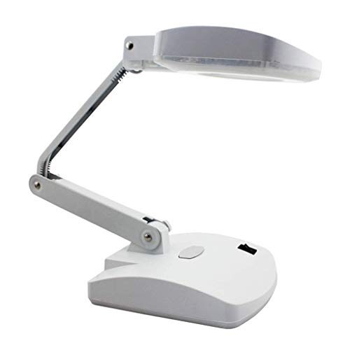 Loupe lampe de bureau portable LED examen bijoux et sculpture - 4