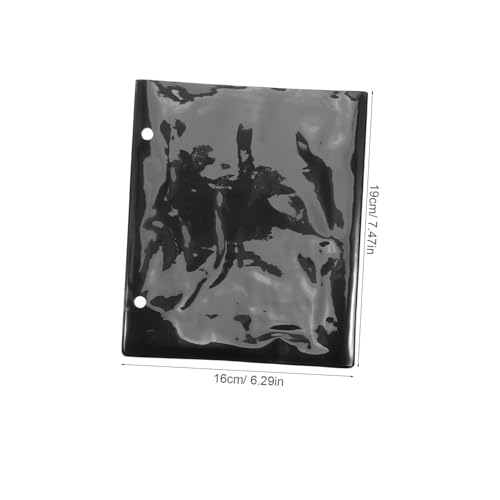 LIOOBO 20 Pcs Music Flip Folder with PVC Pages for Organizing Sheet Music for Piano Guitar Trumpet Durable and Portable