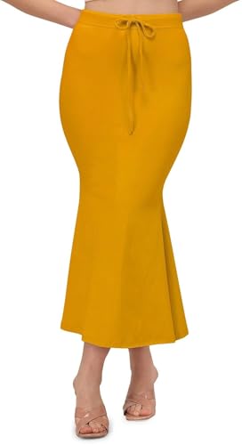 Image of Women's Perfect Curvy Look Saree Shapewear (Fish Baby Pink 2XL S90)